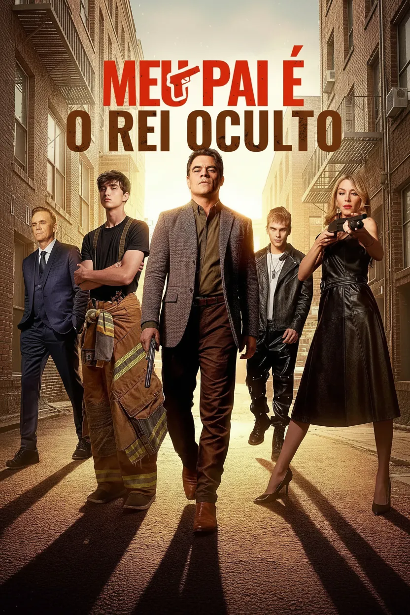 Capa de Meu Pai É o Rei Oculto