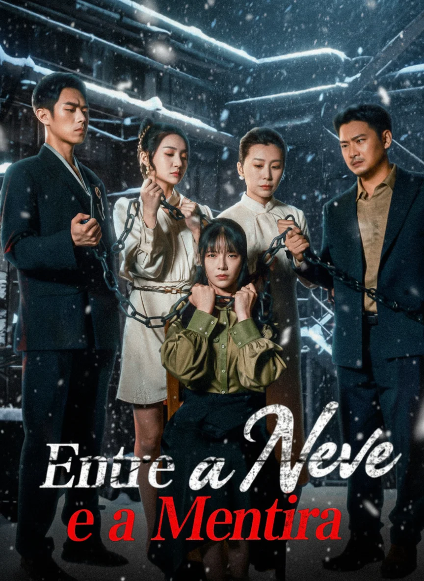 Capa de Entre a Neve e a Mentira