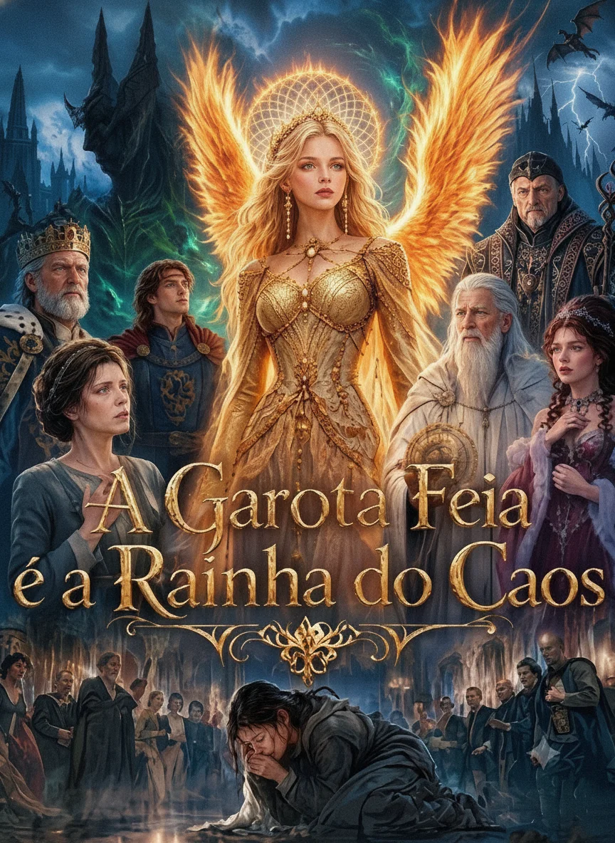 Capa de A Garota Feia É a Rainha do Caos