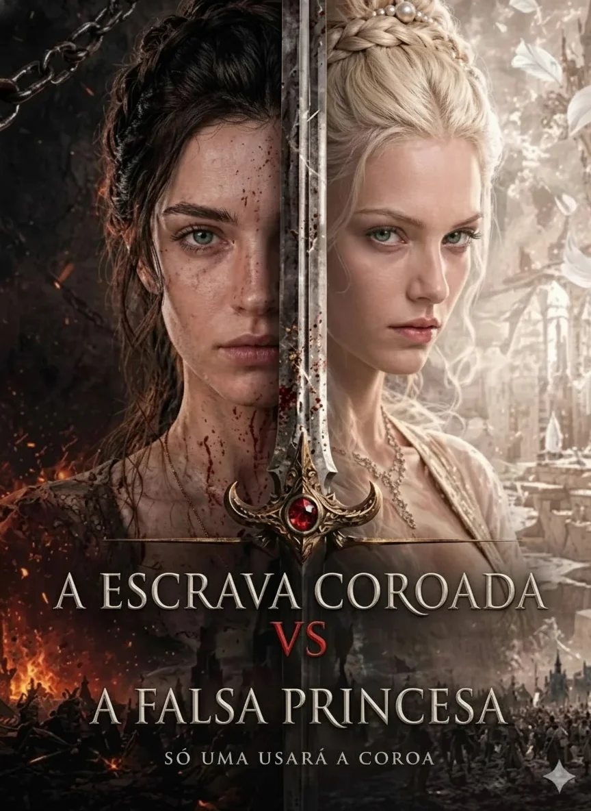 Capa de A Escrava Coroada Vs A Falsa Princesa