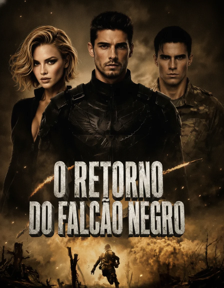 Capa de O Retorno do Falcão Negro