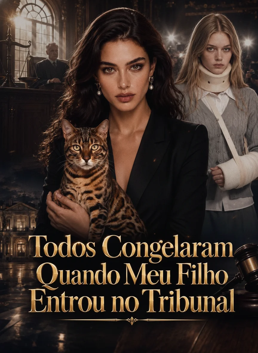 Capa de Todos Congelaram Quando Meu Filho Entrou no Tribunal