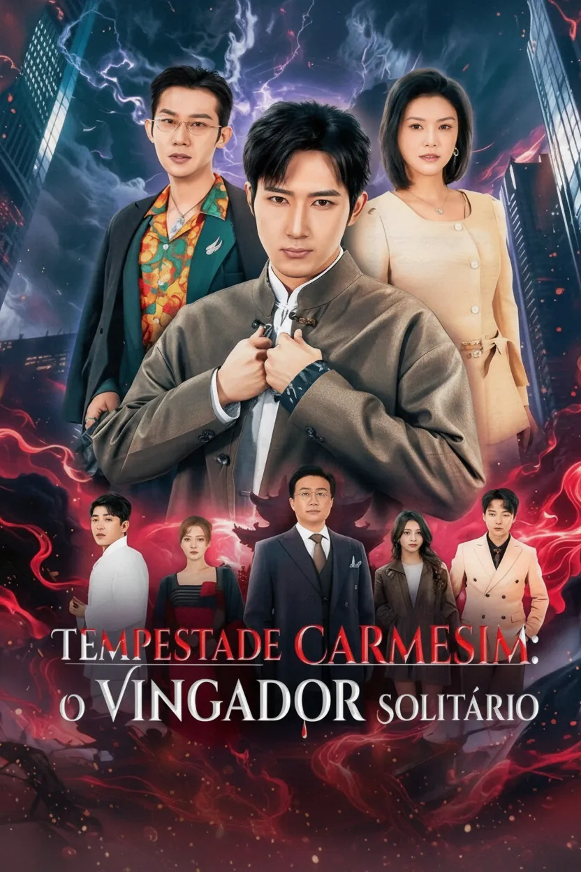 Capa de Tempestade Carmesim: O Vingador Solitário