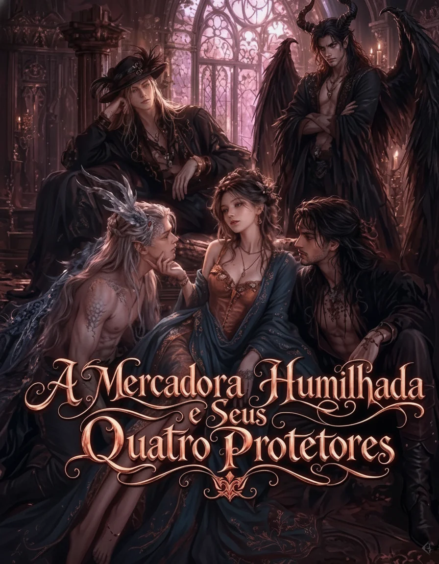 Capa de A Mercadora Humilhada E Seus Quatro Protetores