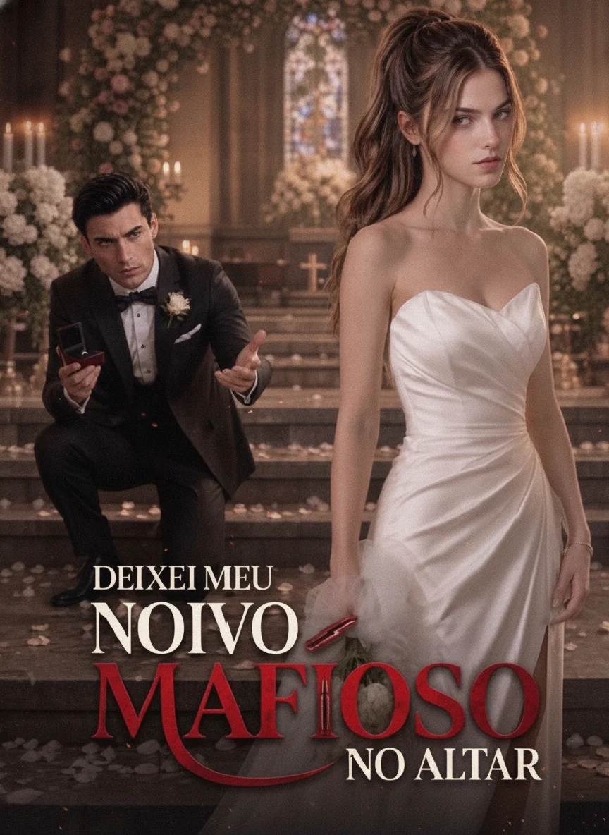 Capa de Deixei Meu Noivo Mafioso No Altar