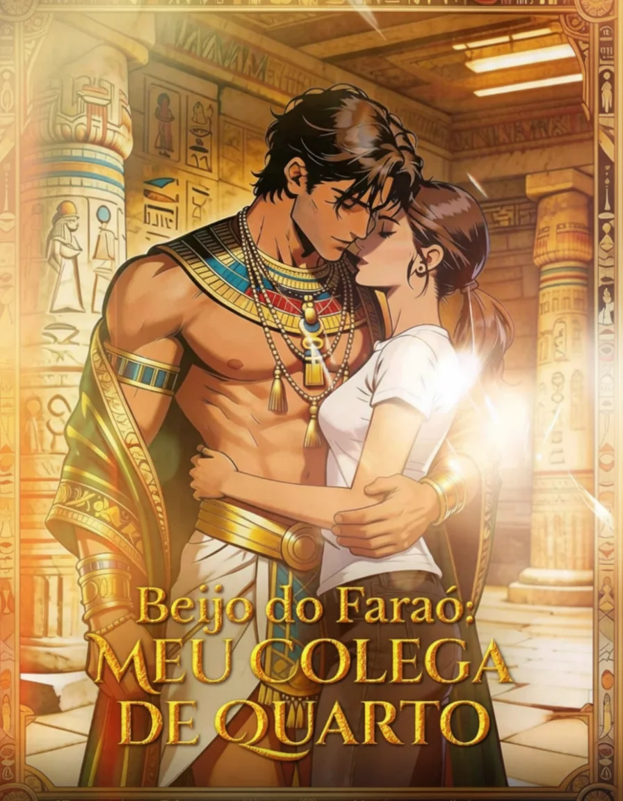 Capa de Beijo do Faraó: Meu Colega de Quarto