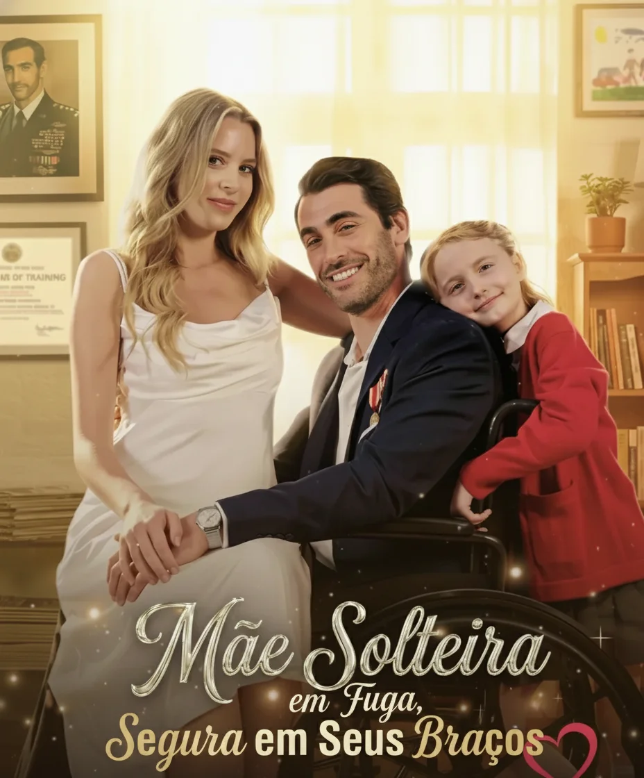 Capa de Mãe Solteira Em Fuga Segura Em Seus Braços