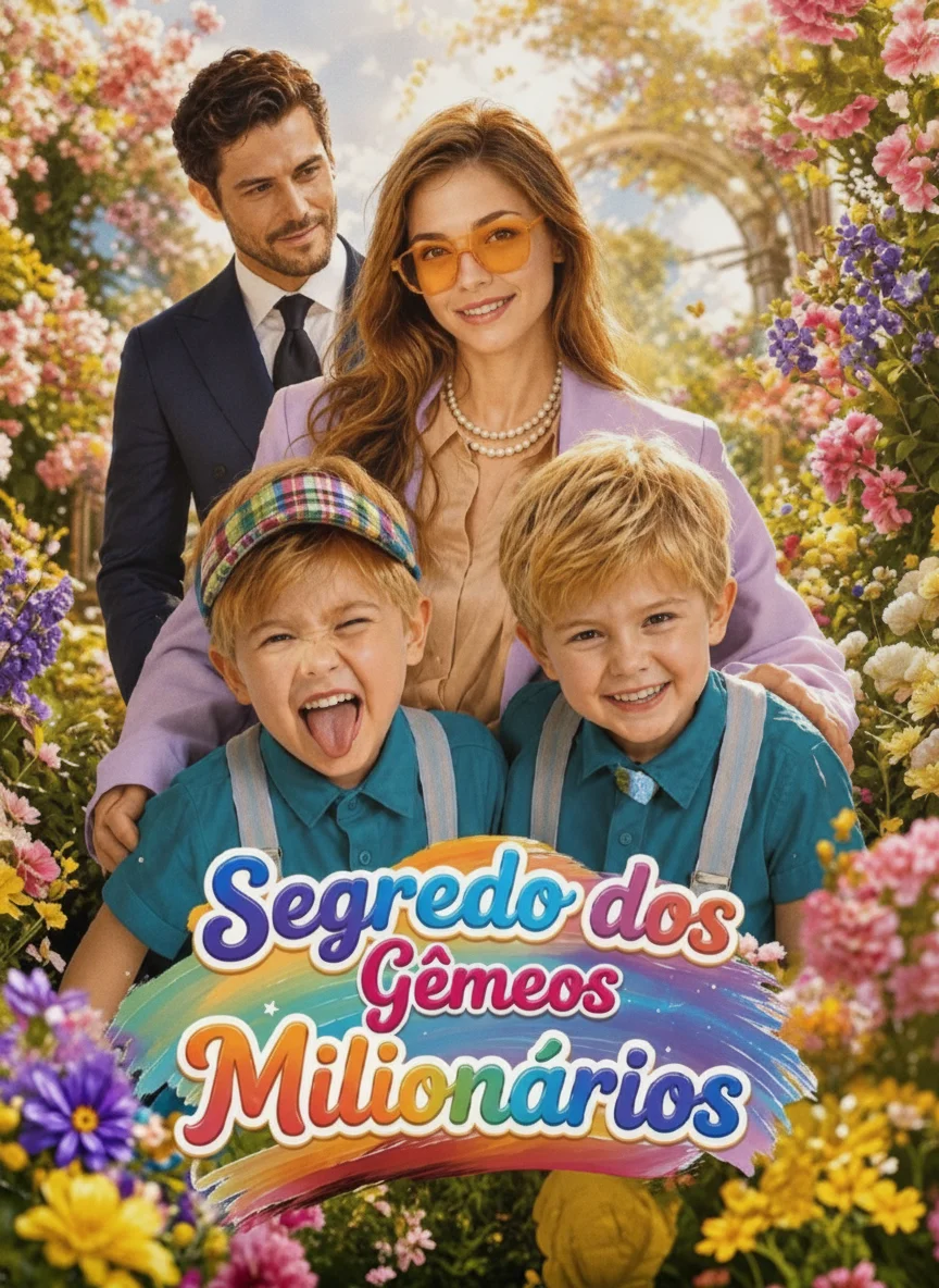 Capa de Segredo dos Gêmeos Milionários