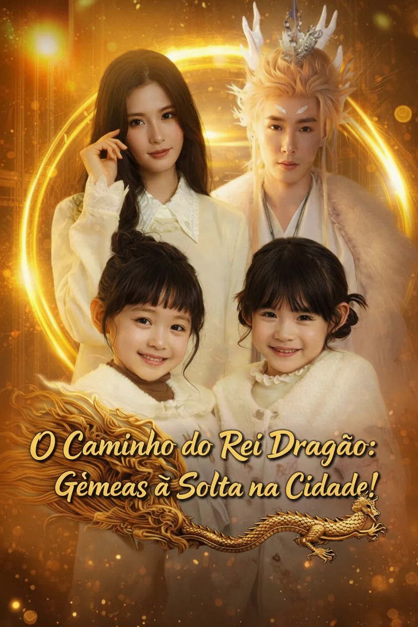 Capa de O Caminho do Rei Dragão: Gêmeas à Solta na Cidade