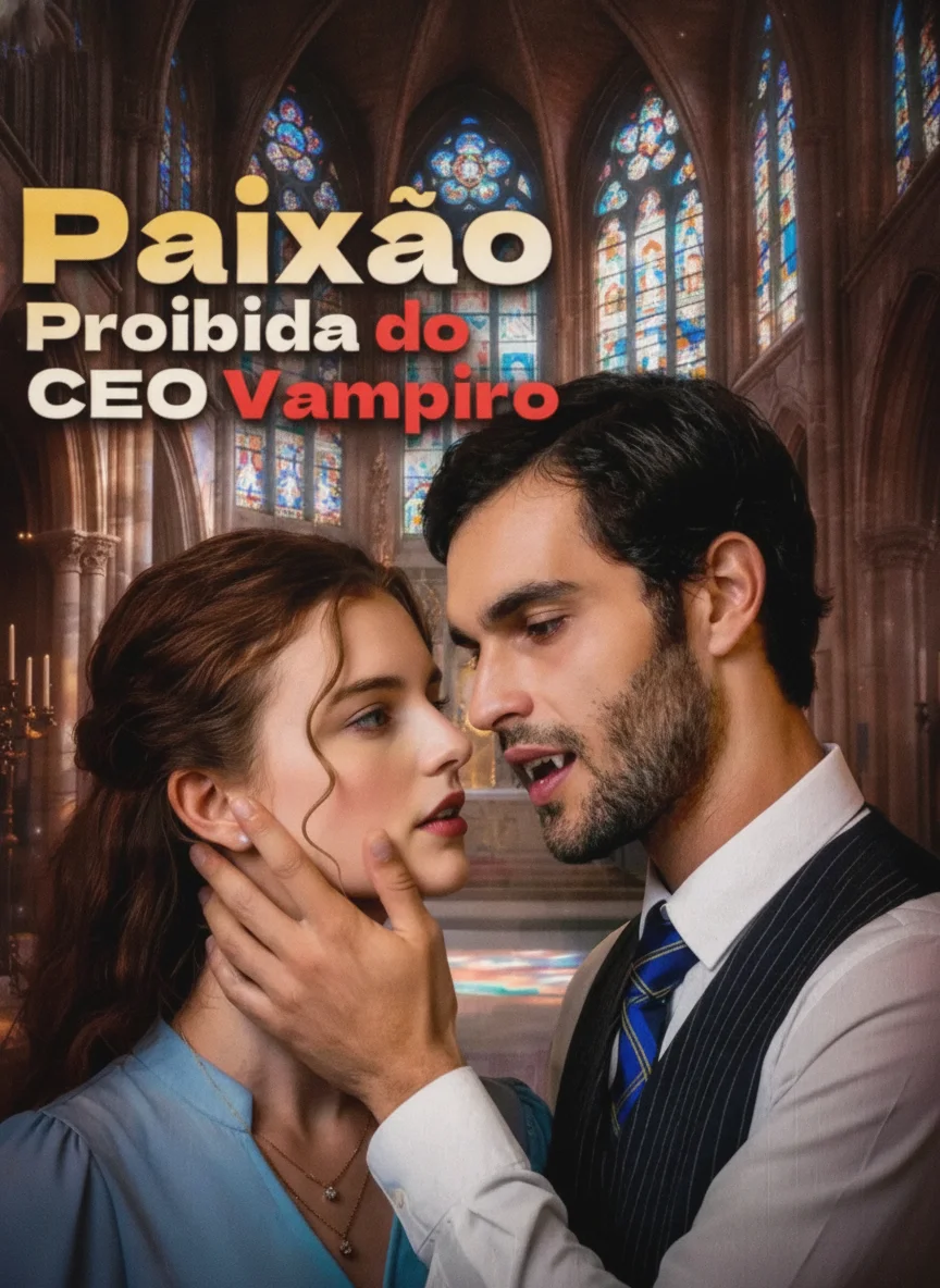 Capa de Paixão Proibida Do CEO Vampiro