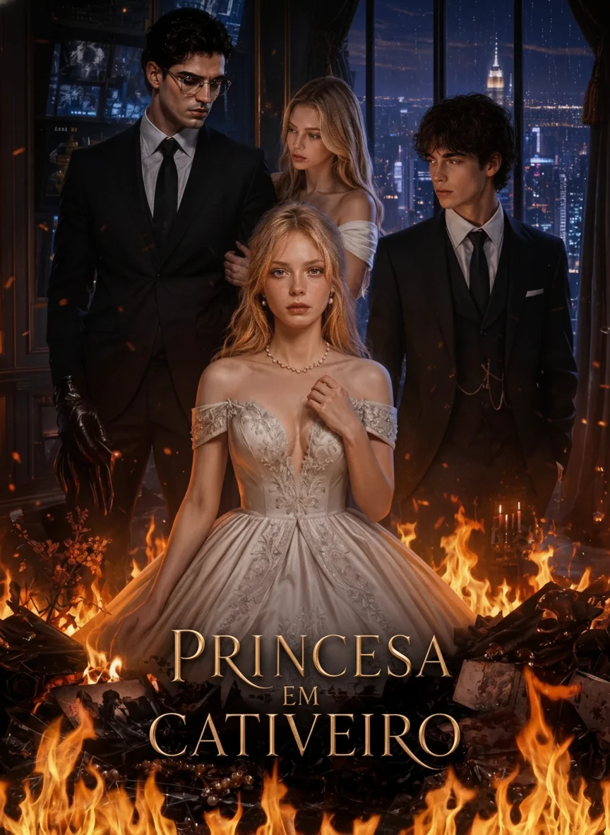 Capa de Princesa Em Cativeiro