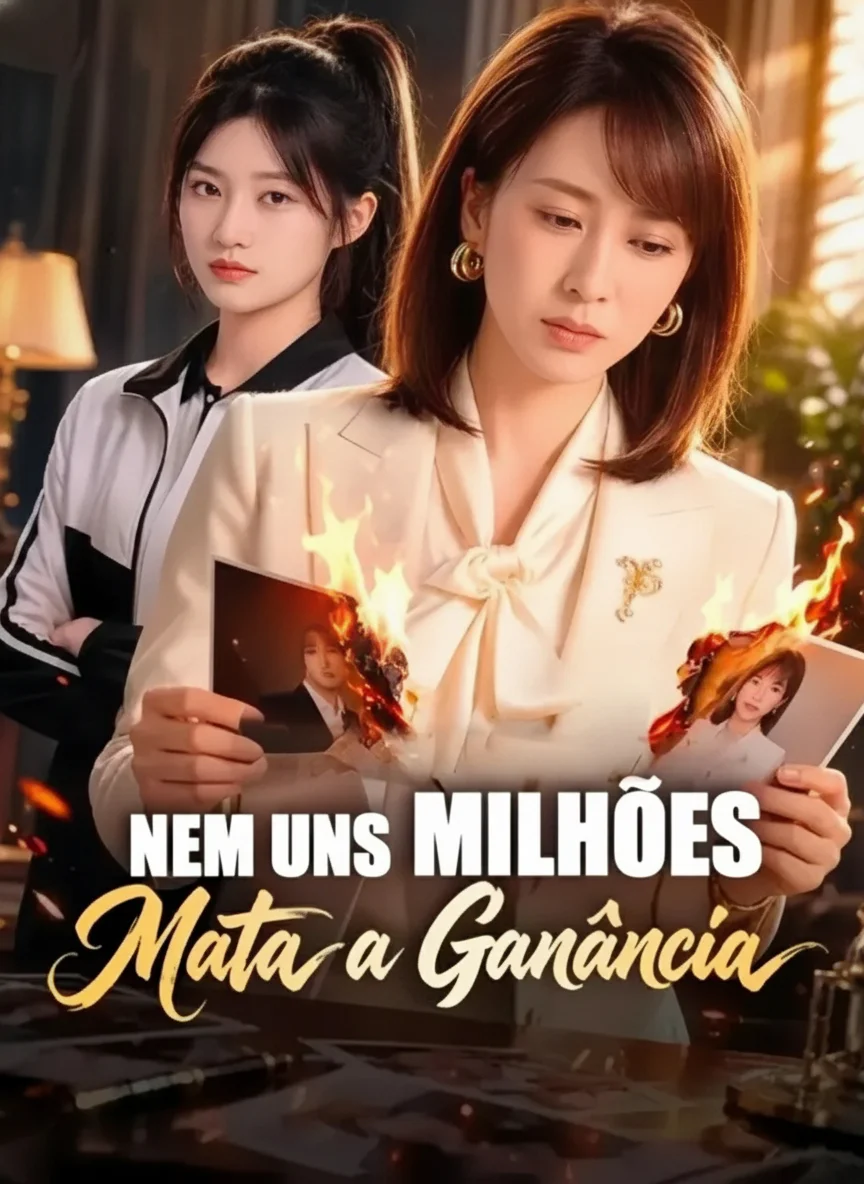 Capa de Nem Uns Milhões Mata a Ganância