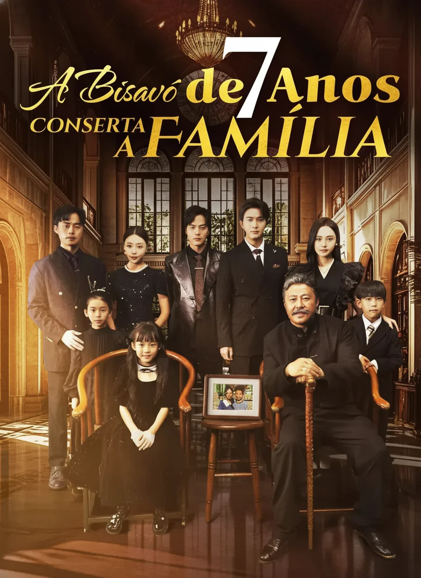 Capa de A Bisavó De 7 Anos Conserta A Família