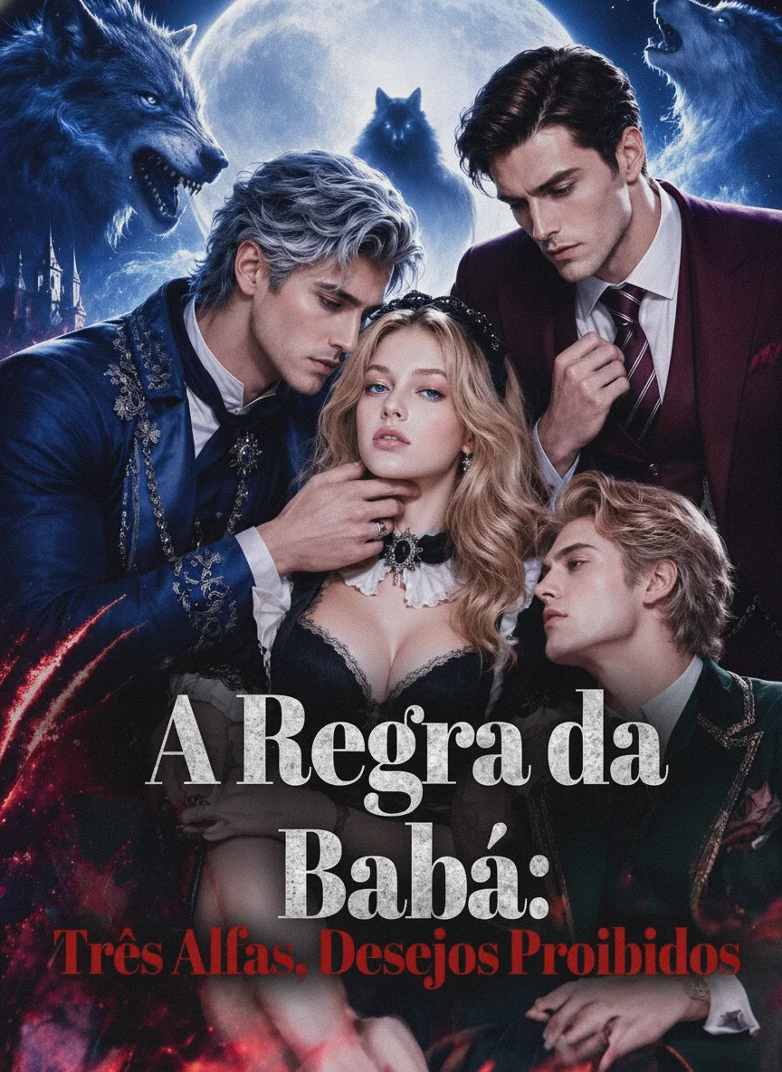 Capa de A Regra Da Babá: Três Alfas, Desejos Proibidos